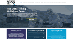 Desktop Screenshot of globalminingstandards.org