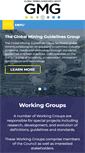 Mobile Screenshot of globalminingstandards.org